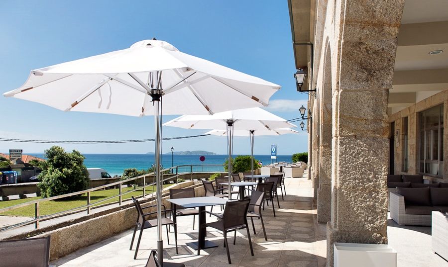 Pousada A Lanzada Playa de la Lanzada エクステリア 写真